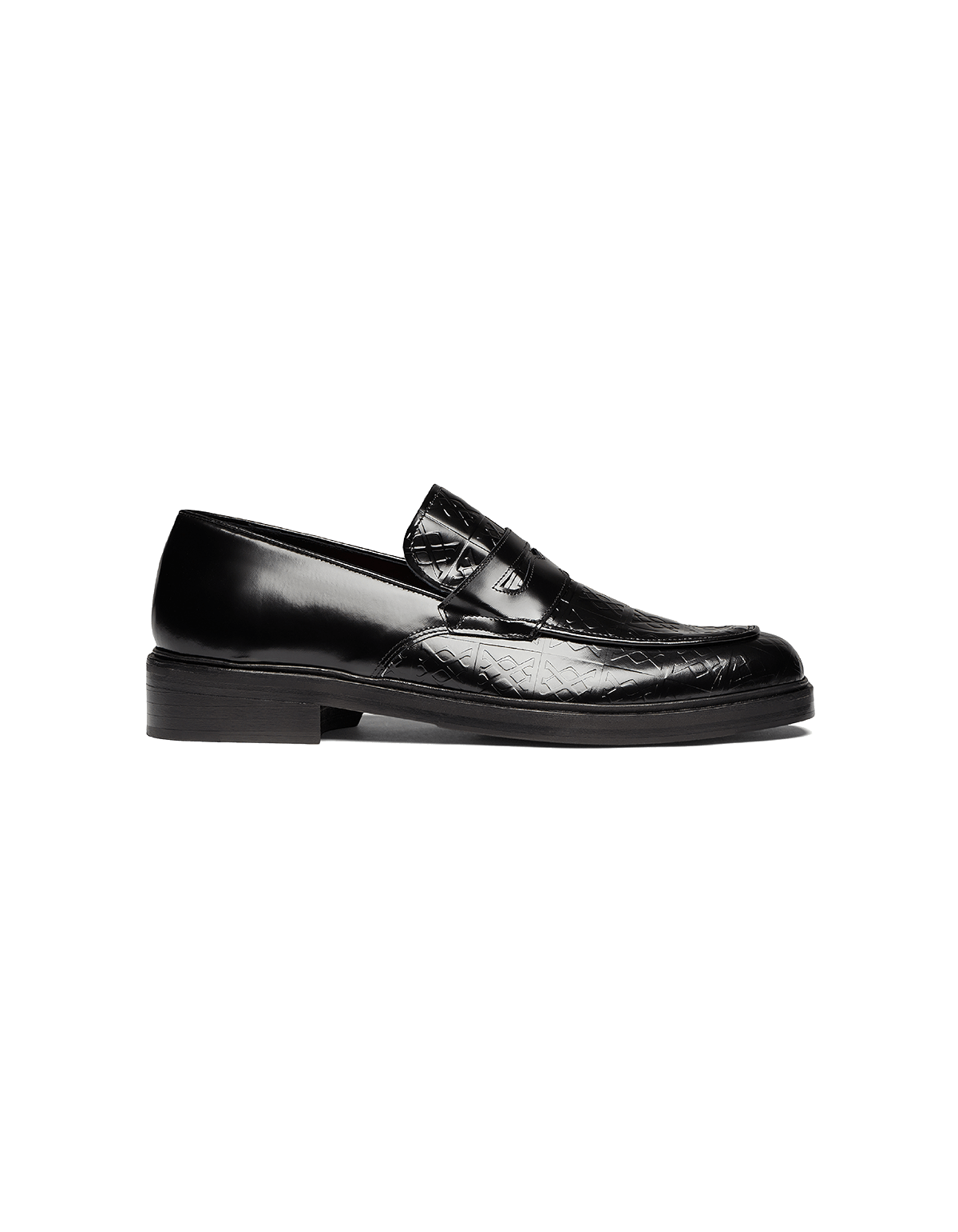 Emblem Embossed Loafer | Horrox